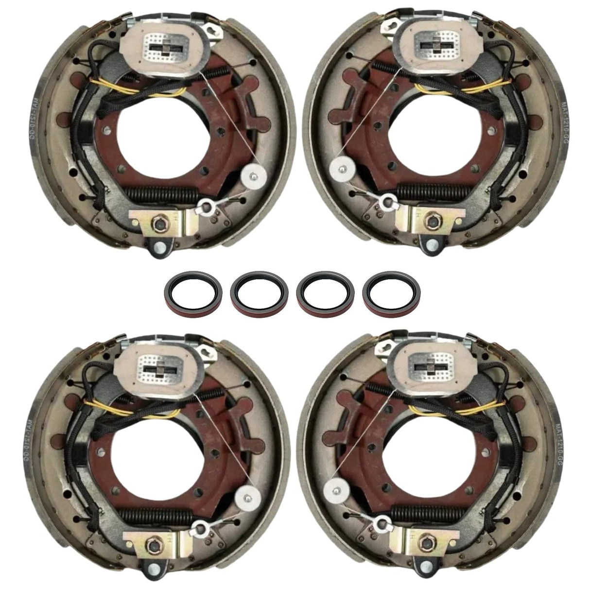 12.25"x3.375" Electric Brake Kit,Self-Adjusting, Fits 9K–10K Axles