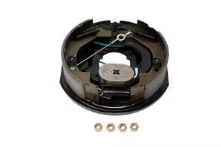 Trailer Parts Pro Forward Self-Adjusting Electric Trailer Brake Assembly - 10" x 2-1/4" Right Hand for 3.5K Axles (4-Bolt Flange, EB01-108)
