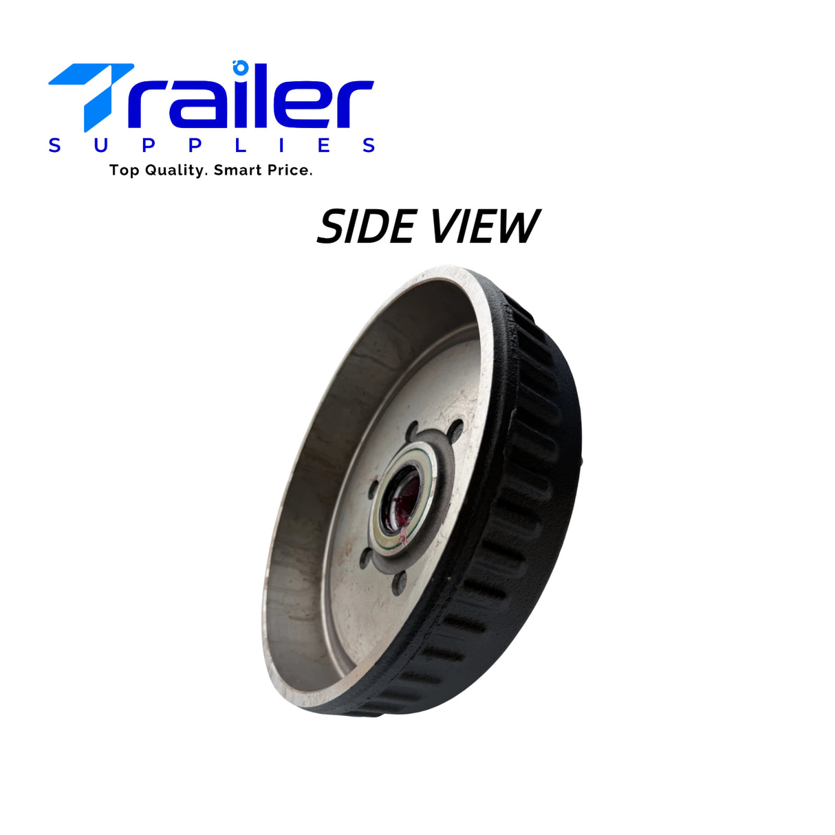 DEXTER Pre-Greased Trailer Hub and Drum Assembly Kit - 6 on 5.5" Bolt Pattern for 6K Axles (Model: K08-201-2G)