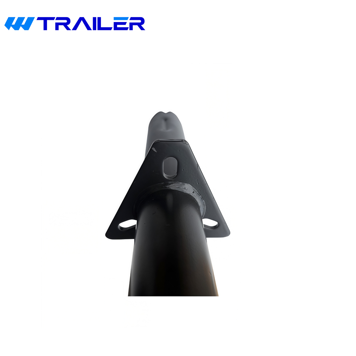 RAM 2,000 lb A-Frame Top Wind Trailer Jack with 14-1/4" Lift Travel - Black (TJA-2000-B)