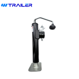 RAM 3,000 lb Support / 2,000 lb Lift Swivel Pipe Mount Trailer Jack with Footplate & Top Wind Handle (TJP-2001-B)