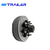 DEXTER 7K  Pre-Greased Trailer Hub & Drum Kit - 8 on 6-1/2" Bolt Pattern, 1/2"-20 Studs, E-Z Lube (K08-219-1G)