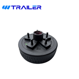 Dexter Pre-Greased 3.5K Trailer Hub & Drum Kit - 5 on 5-1/2" Bolt Pattern, E-Z Lube, 1/2" -20 Studs (K08-249-2G)