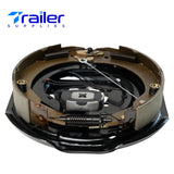 7K Trailer Axles,12"x2" Self-Adjusting Electric Brake Kit, for 7K Trailer Axles, Replaces Dexter, Fits 5-Bolt Flange, 15–17.5" Wheels-Trailer Supplies