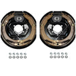7K Trailer Axles,12"x2" Self-Adjusting Electric Brake Kit, for 7K Trailer Axles, Replaces Dexter, Fits 5-Bolt Flange, 15–17.5" Wheels-Trailer Supplies