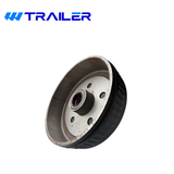 Dexter Pre-Greased 3.5K Trailer Hub & Drum Kit - 5 on 5-1/2" Bolt Pattern, E-Z Lube, 1/2" -20 Studs (K08-249-2G)