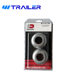 Dexter E-Z Lube Grease Cap & Rubber Plug Kit - 2.45" OD, Fits 12" x 2" Hubs with 5 & 6 Bolt Patterns (K71-317-00)