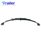 3,500 lb Axles 25.25" 4-Leaf Double Eye Trailer Springs 1-3/4" Wide