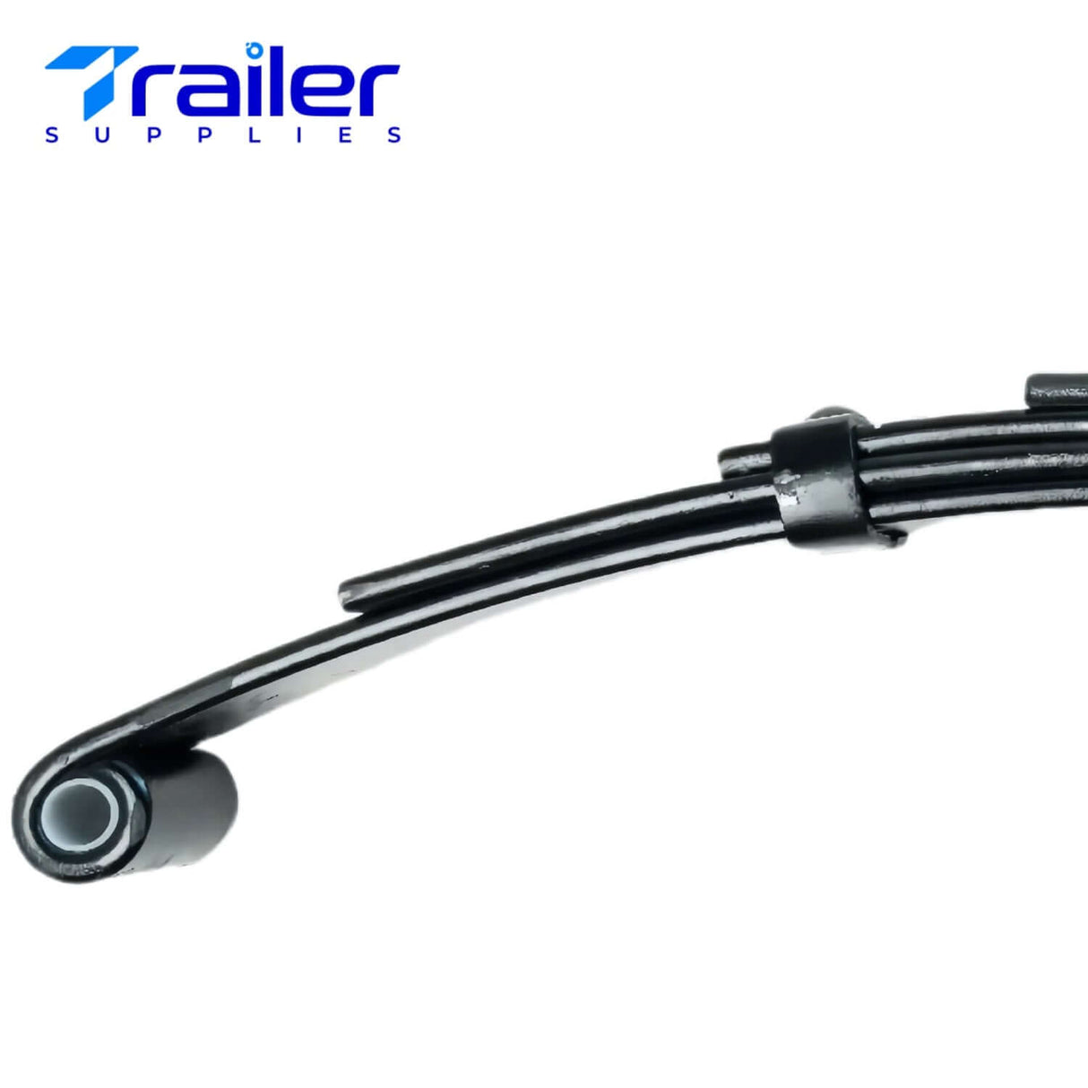 3,500 lb Axles 25.25" 4-Leaf Double Eye Trailer Springs 1-3/4" Wide