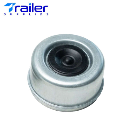 8-Lug 7K/8K Trailer Axles 2.75" OD x 1.5" H – Greaseable Dust Caps –with Pre-Installed Rubber Plugs-Trailer Supplies