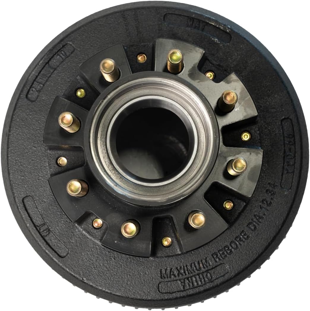 Before July 2009 12.25" x 3.375" Hub & Drum Kit – Fits Dexter 9K–10K Axles