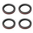 9K/10K Axles – ID 2.875" x OD 3.880" 4 Pcs Trailer Hub Wheel Unitized Oil Seals –