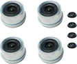 3500 Trailer Axles reaseable Dust Caps with Rubber Plug-Trailer Supplies