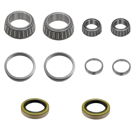 2 Sets Trailer Bearing Kit for 10,000 lb Axles