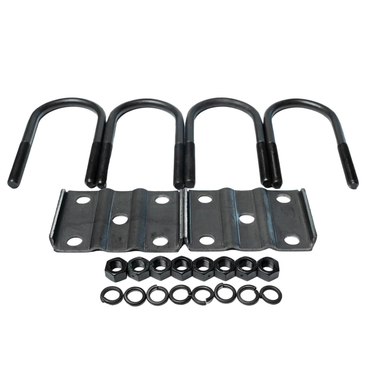 5,200–7,000 lb Axles, Fits 3" Round Axle, 9/16"-18 Thread Grade 5 U-Bolt Kit –7” U-Bolts