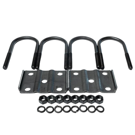 5,200–7,000 lb Axles, Fits 3" Round Axle, 9/16"-18 Thread Grade 5 U-Bolt Kit –7” U-Bolts