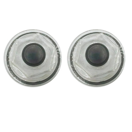 6K 7K 8K Axles 2PCS 2-7/8" Oil Bath Dust Caps Replacement