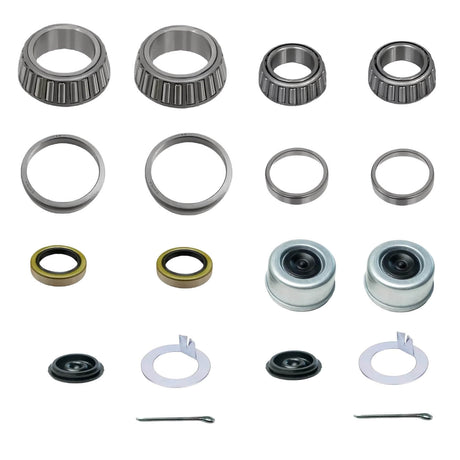 2 Sets Trailer Supplies 8000 lbs Bearing Kit-Trailer Supplies