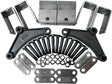 3,500–7,000 lb Axles Tandem Axle Trailer Suspension Kit – Universal Double Eye Leaf Spring Hanger