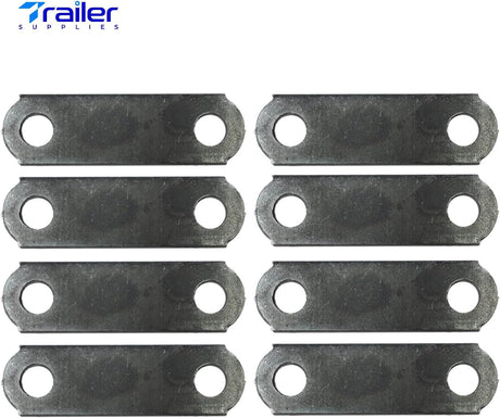 3,500–7,000 lb Axles Tandem Axle Trailer Suspension Kit – Universal Double Eye Leaf Spring Hanger