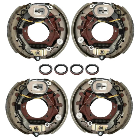 12.25"x3.375" Electric Brake Kit,Self-Adjusting, Fits 9K–10K Axles