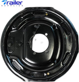 5,200–7,000 lb Trailer Axles 12"x2" Manual Electric Brake Kit,5 Bolt Mount, Fits 15"–17.5" Wheels