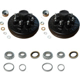 7,000 lb Axles Brake Drum Kits - 12"x2" Ready to Install-Trailer Supplies