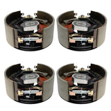 12,000 lb Axles 12.25" x 5", Self-Adjusting Electric Brake