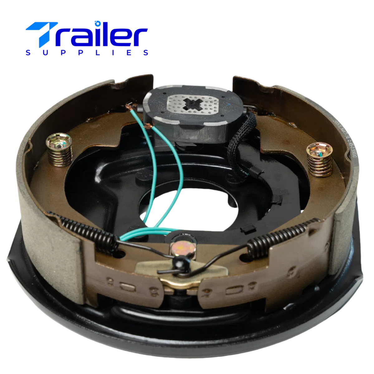 Hub & Drum + Brake Kit for 3,500 lb Axles – 5 on 5" Pre-Greased Hubs + 10" x 2-1/4" Electric Brake Assemblies (Manual Adjust or Self-Adjusting)