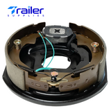Hub & Drum + Brake Kit for 3,500 lb Axles – 5 on 5" Pre-Greased Hubs + 10" x 2-1/4" Electric Brake Assemblies (Manual Adjust or Self-Adjusting)