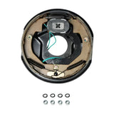 3,500 lb Axles,10"x2-1/4" Self-Adjusting Electric Brake Assemblies,4-Bolt Mount