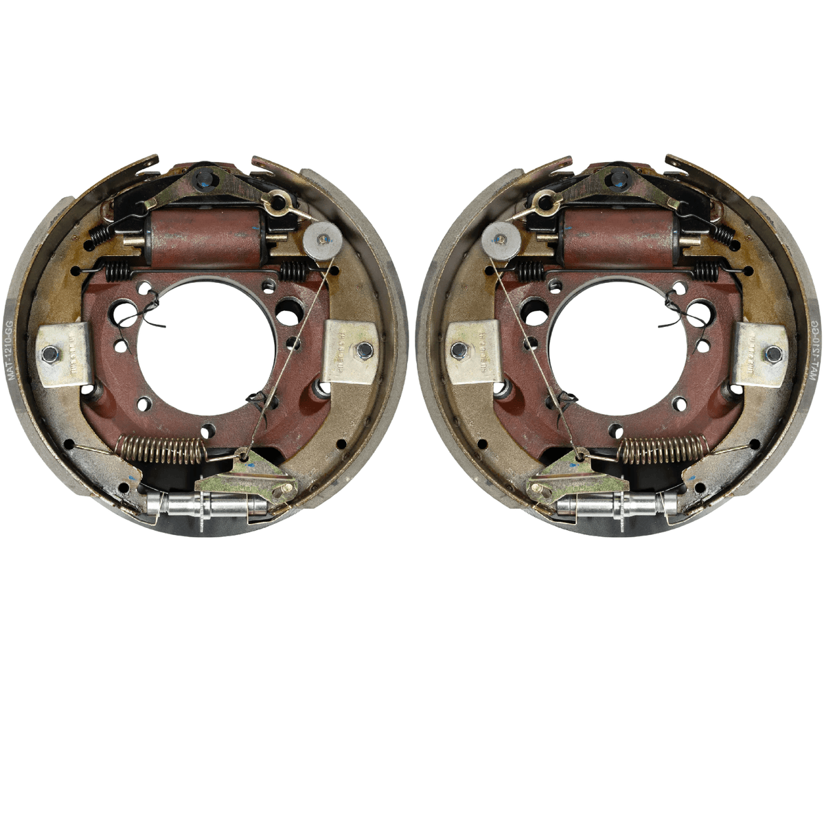 Dexter 9K–10K Axles – 7 Bolt Mount 12.25" x 3.375" Hydraulic Trailer Brake Assemblies – Trailer Supplies