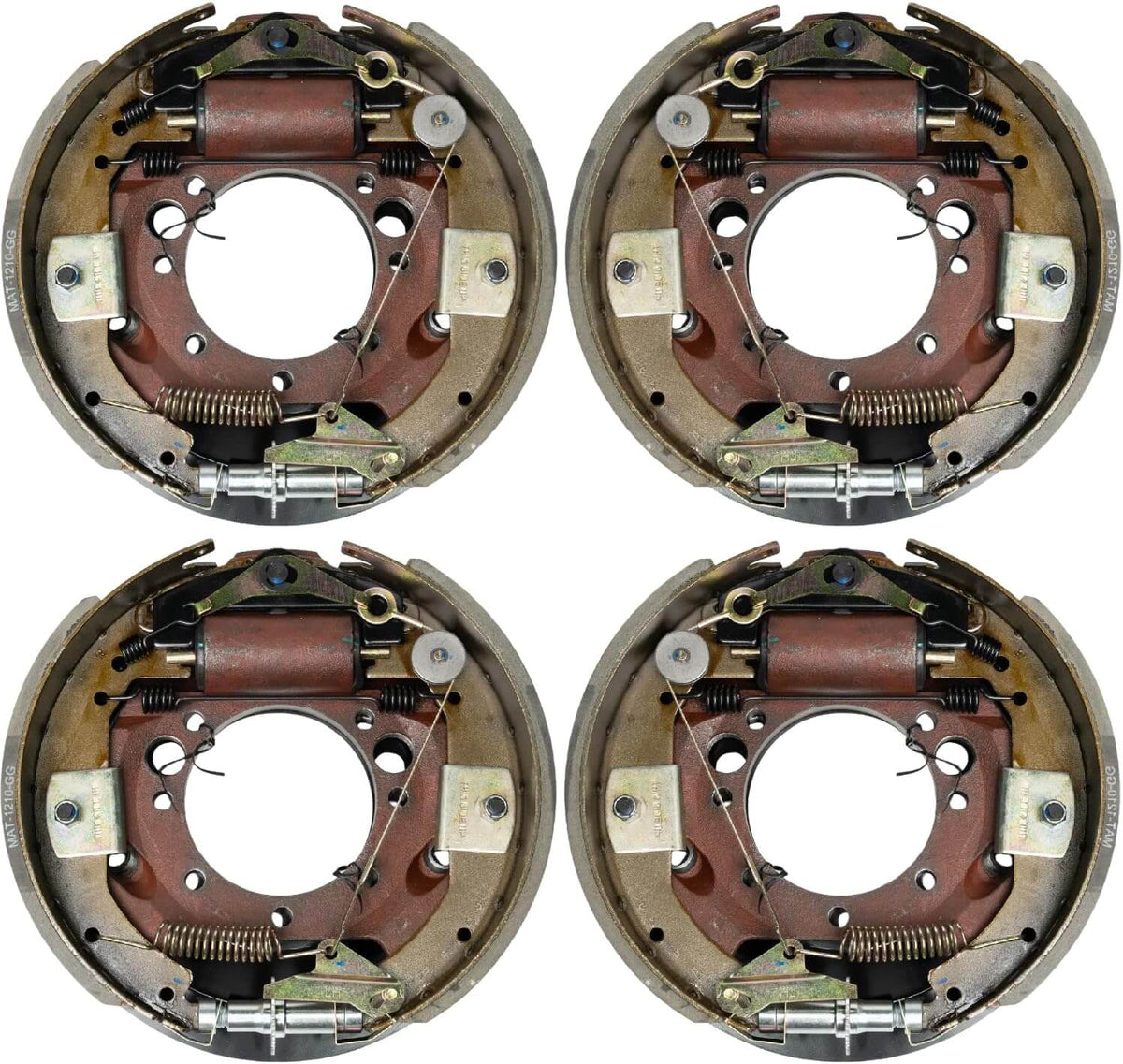 Dexter 9K–10K Axles – 7 Bolt Mount 12.25" x 3.375" Hydraulic Trailer Brake Assemblies – Trailer Supplies