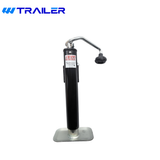 RAM 3,000 lb Support / 2,000 lb Lift Swivel Pipe Mount Trailer Jack with Footplate & Top Wind Handle (TJP-2001-B)