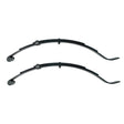 1,500 Capacity Rated Trailer Axles 24.62" 3-Leaf Radius End Trailer Spring 1-3/4" Wide