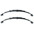 3,500 lb Axles 25.25" 4-Leaf Double Eye Trailer Springs 1-3/4" Wide