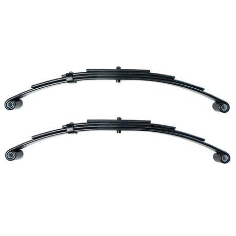 3,500 lb Axles 25.25" 4-Leaf Double Eye Trailer Springs 1-3/4" Wide