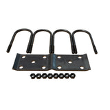 3-1/2" U-Bolt Kit for 8,000 lbs Round Trailer Axles – 7-3/4" Long x 9/16"-18 Thread