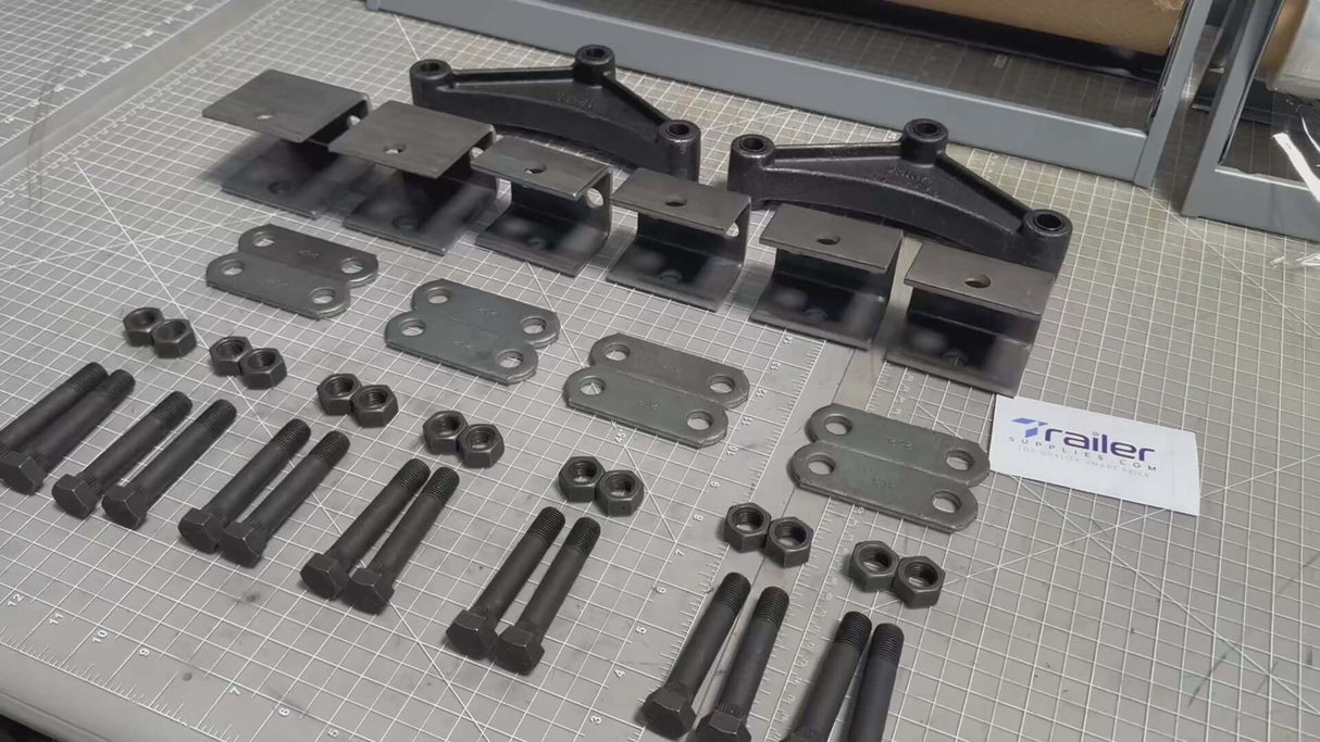 3,500–7,000 lb Axles Tandem Axle Trailer Suspension Kit