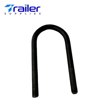 3,500 lb Trailer Axle U-Bolt Kit – Fits 2-3/8" Round Axles – 5.5" x 1/2" U-Bolts with Tie Plates & Hardware